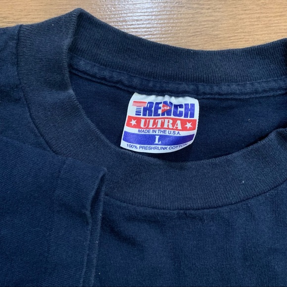 Vintage University of Notre Dame Fighting Irish Single Stitch Graphic Tee Large - Picture 3 of 6